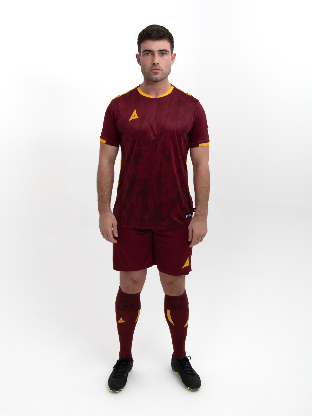 picture of pro intent jersey - claret/amber