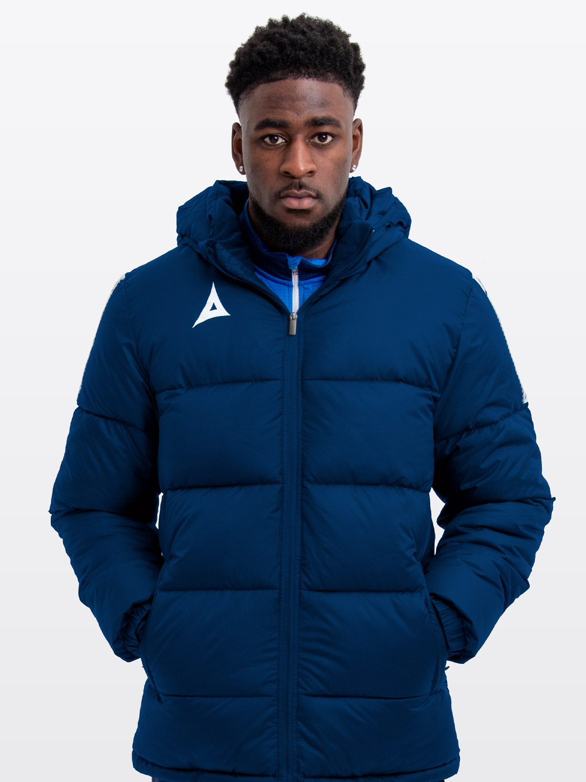 picture of evolve pro padded jacket - navy