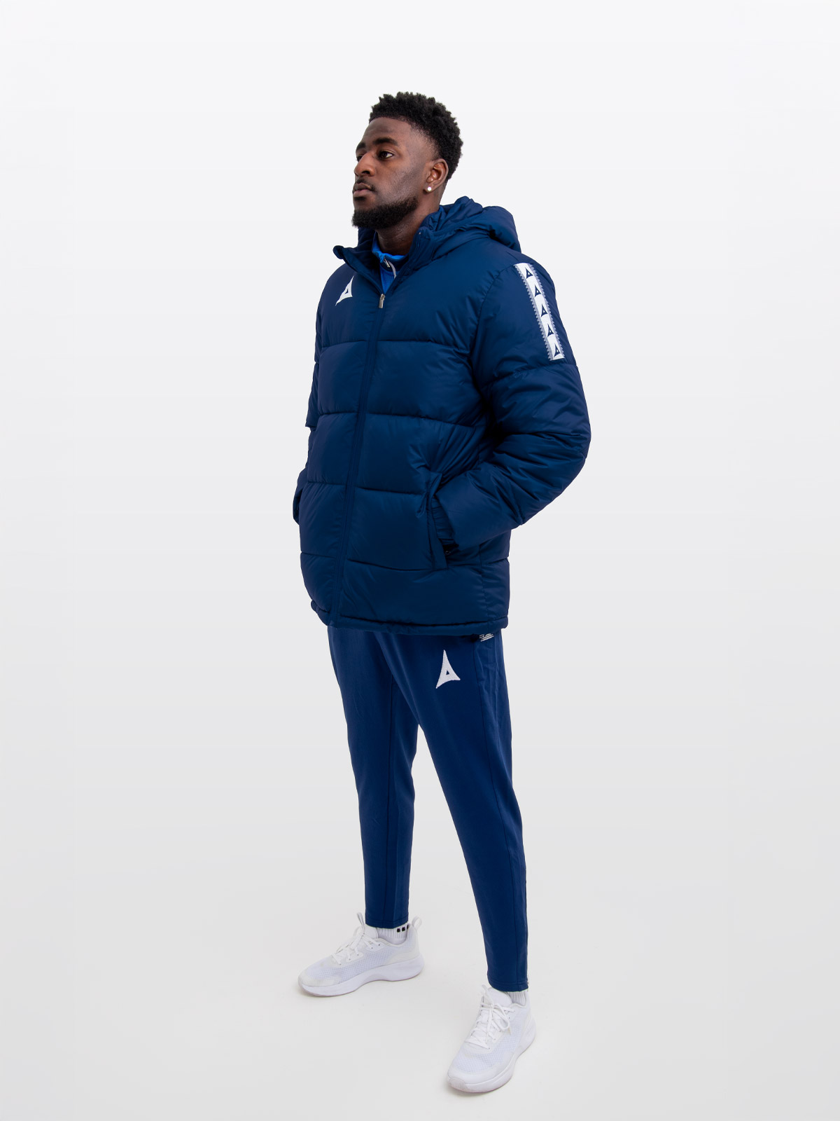 picture of evolve pro padded jacket - navy