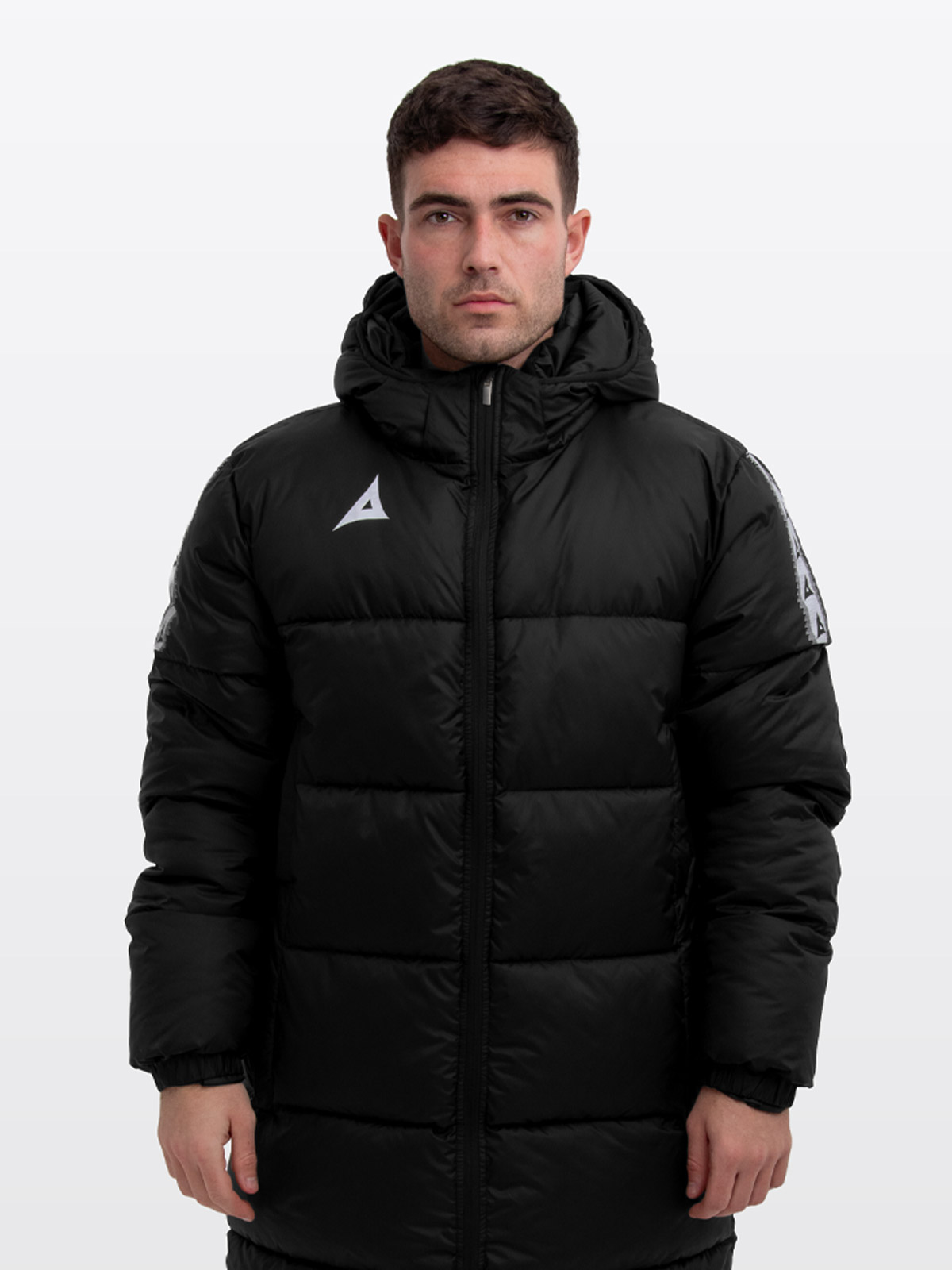 picture of evolve pro padded bench jacket - black