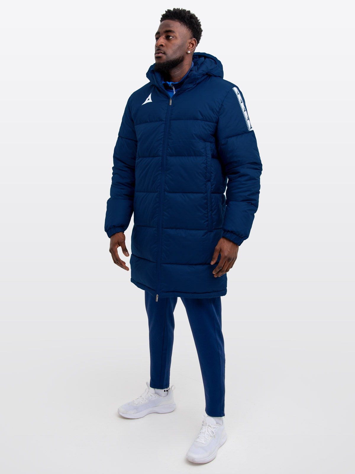 picture of evolve pro padded bench jacket - navy