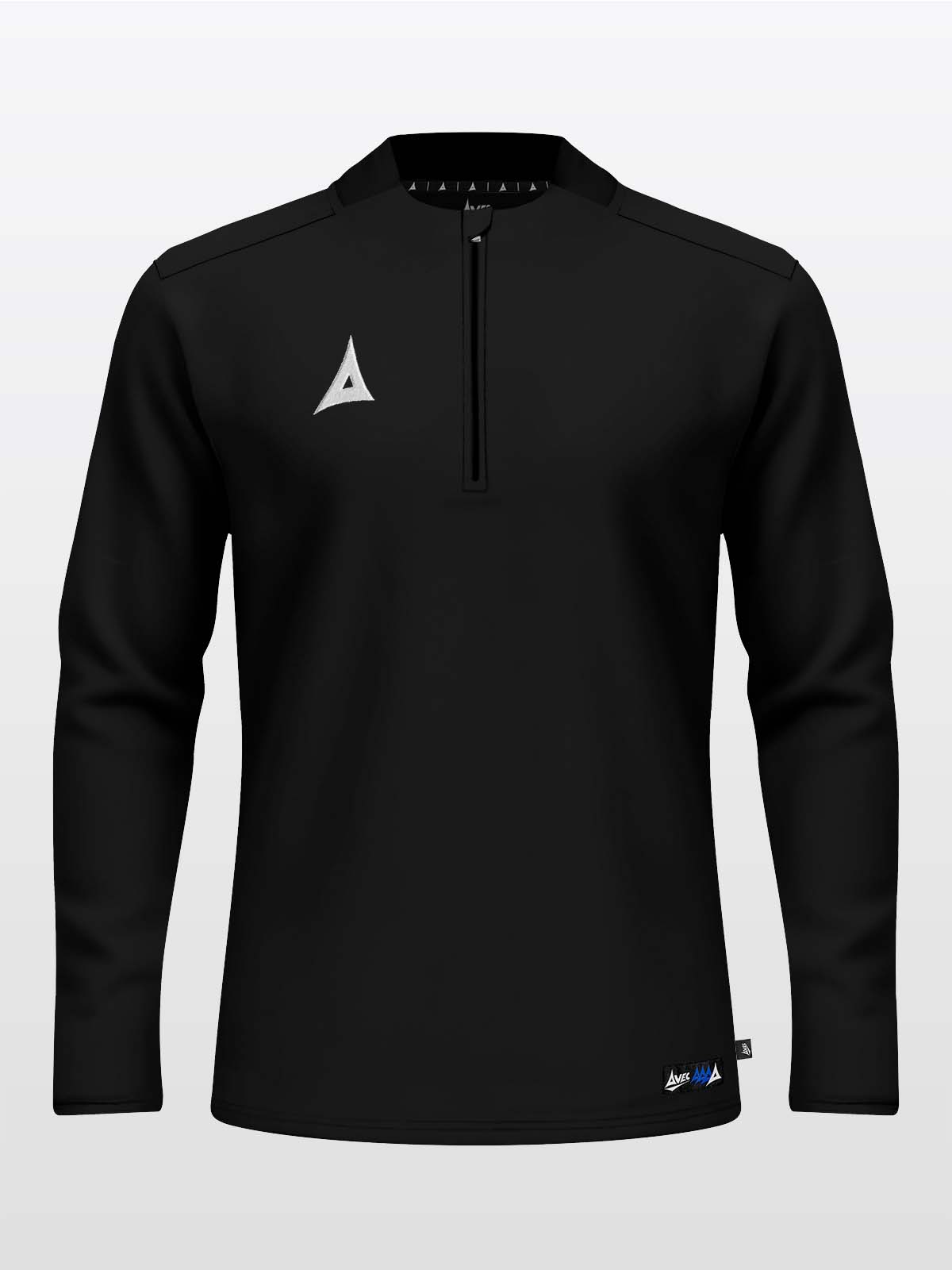 front view of the avec focus 2 black tech overlay