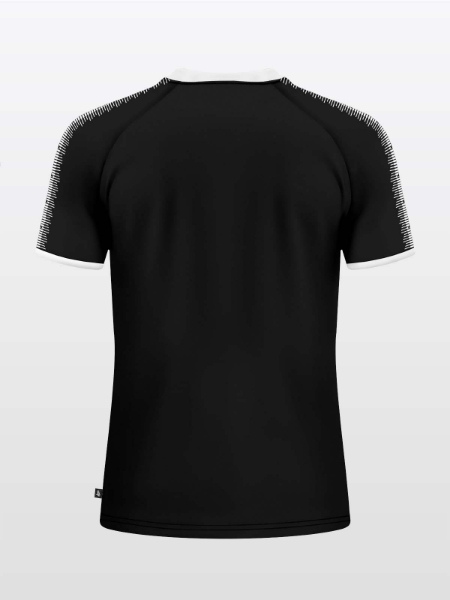 Back View of the Avec Evolve Black T-Shirt