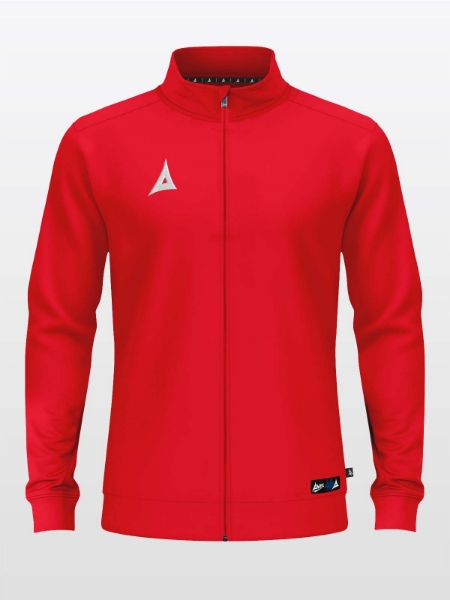 Front View of the Avec Focus 2 Red Track Jacket