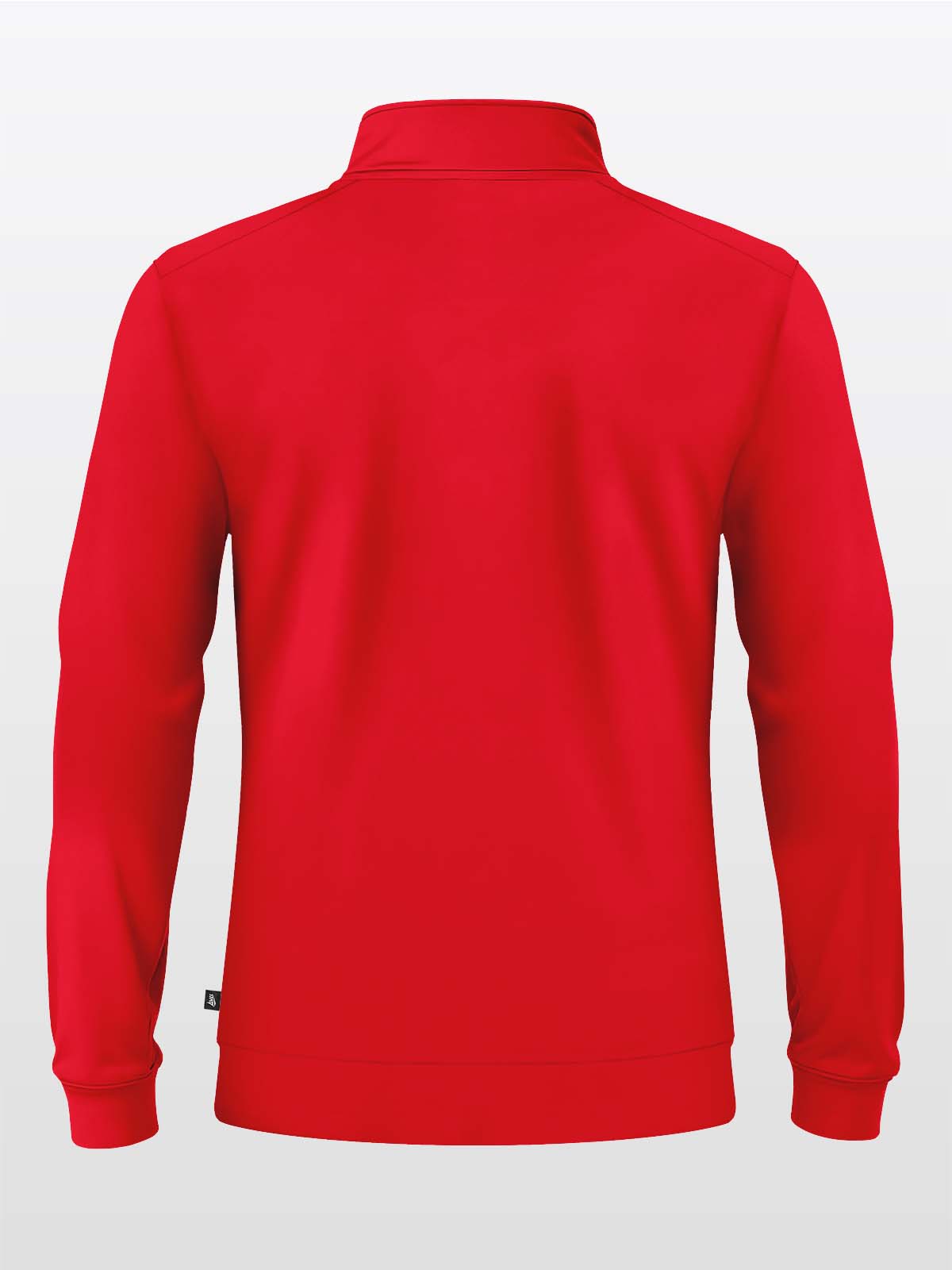 back view of the avec focus 2 red track jacket