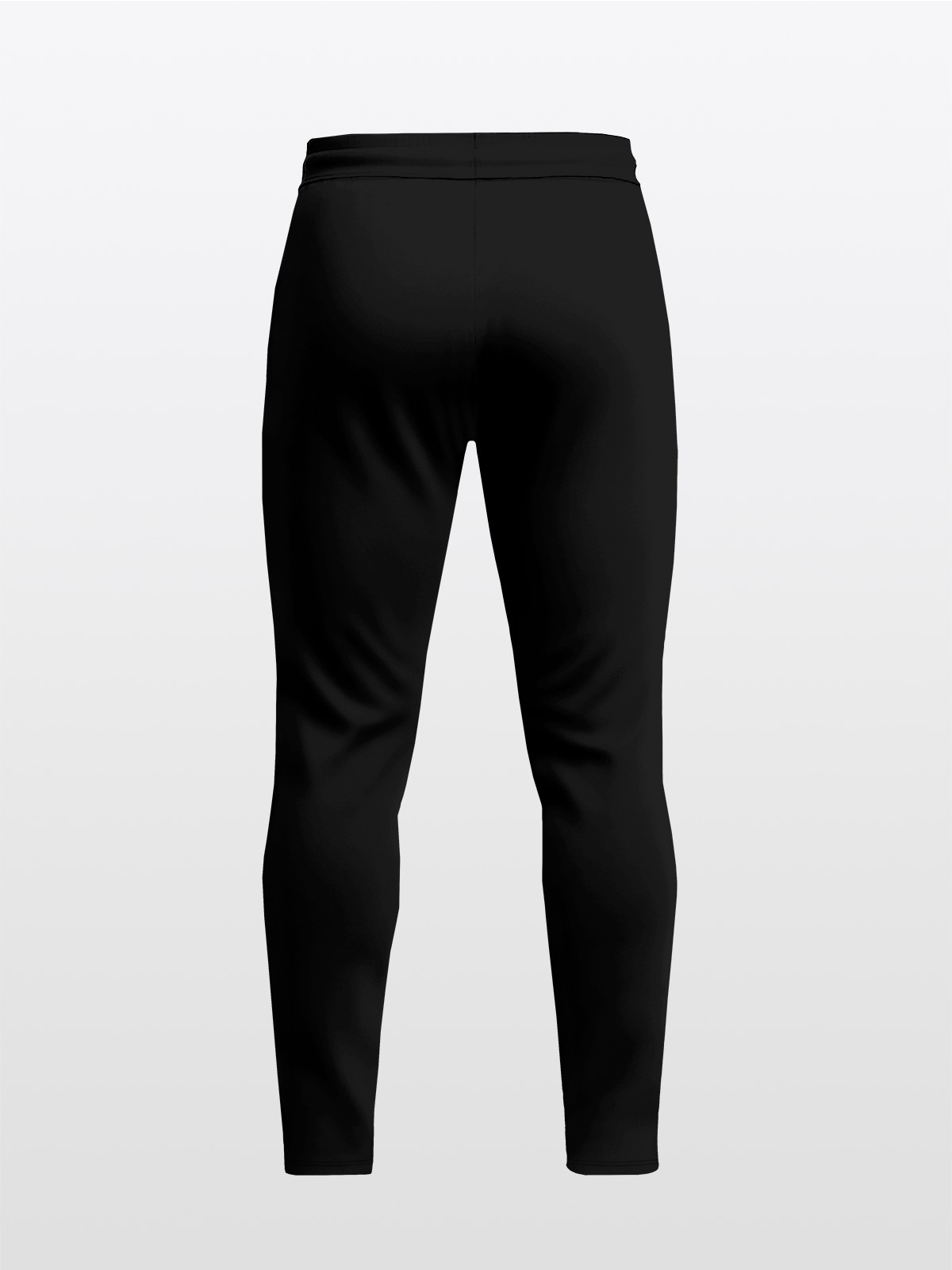 back view of the avec focus 2 black tech pant