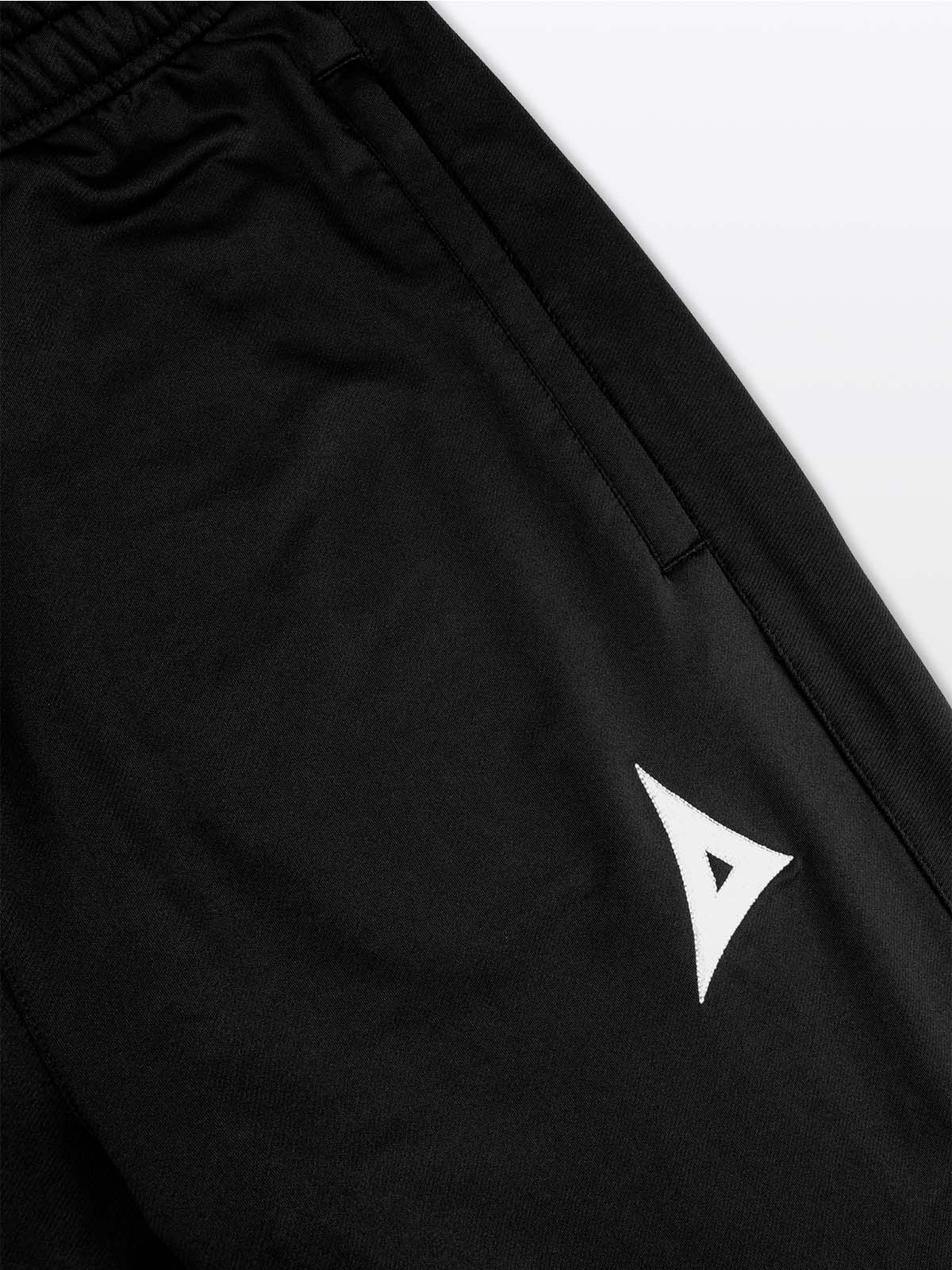 close up of embroidery and material of avec focus 2 track pant