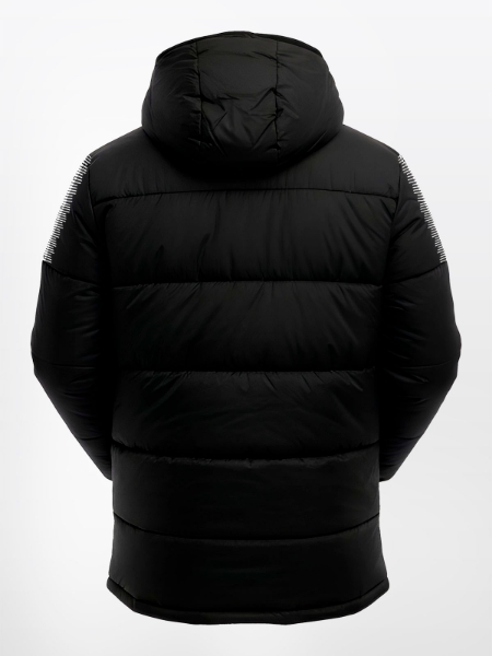 Avec Evolve Pro Padded Jacket in Black – back view
