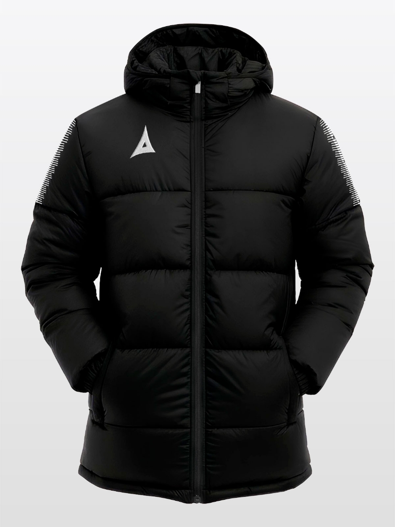 Avec Evolve Pro Padded Jacket in Black – front view