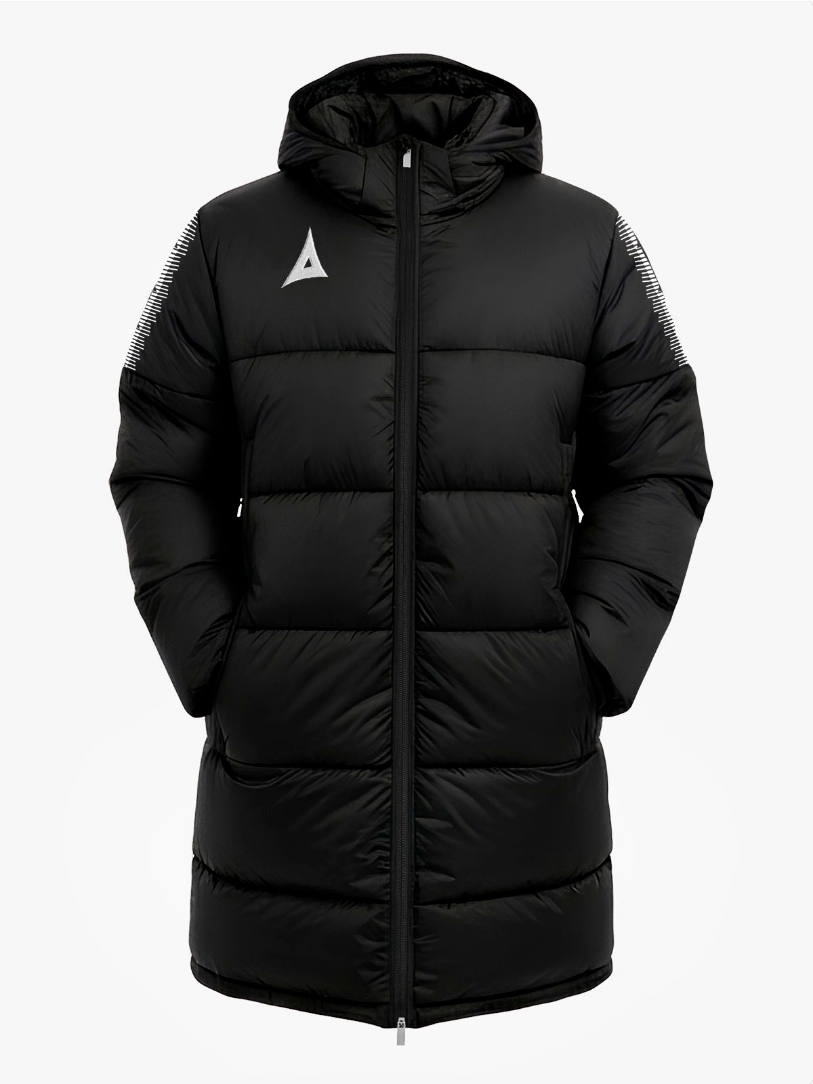 Avec Black Evolve Pro Padded Bench Jacket - Front