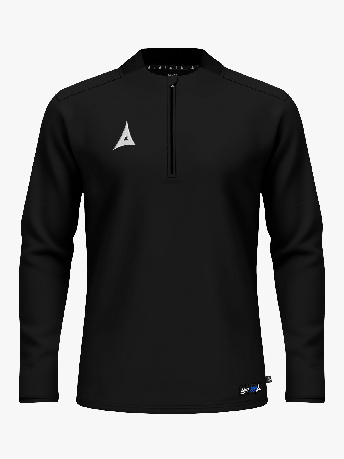 	avec focus 2 black tech overlay - front view