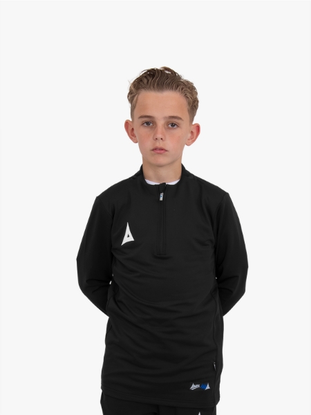 Avec Focus 2 Black Tech Overlay worn by junior model – close shot