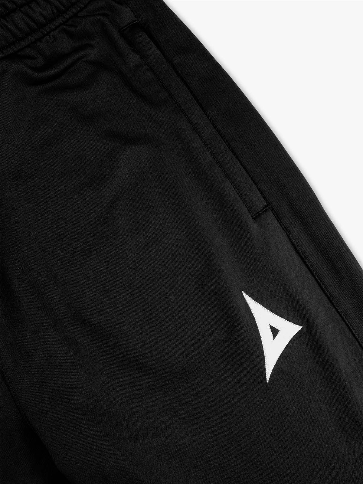 avec focus 2 black tech pant - embroidery and material