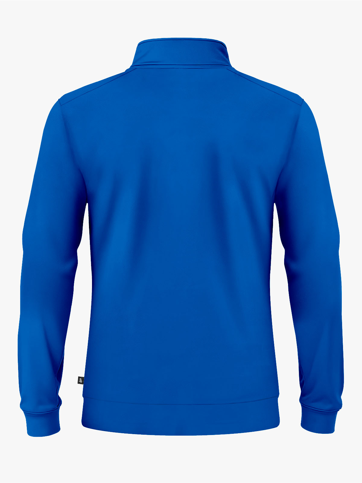 avec focus 2 royal blue track jacket – back view
