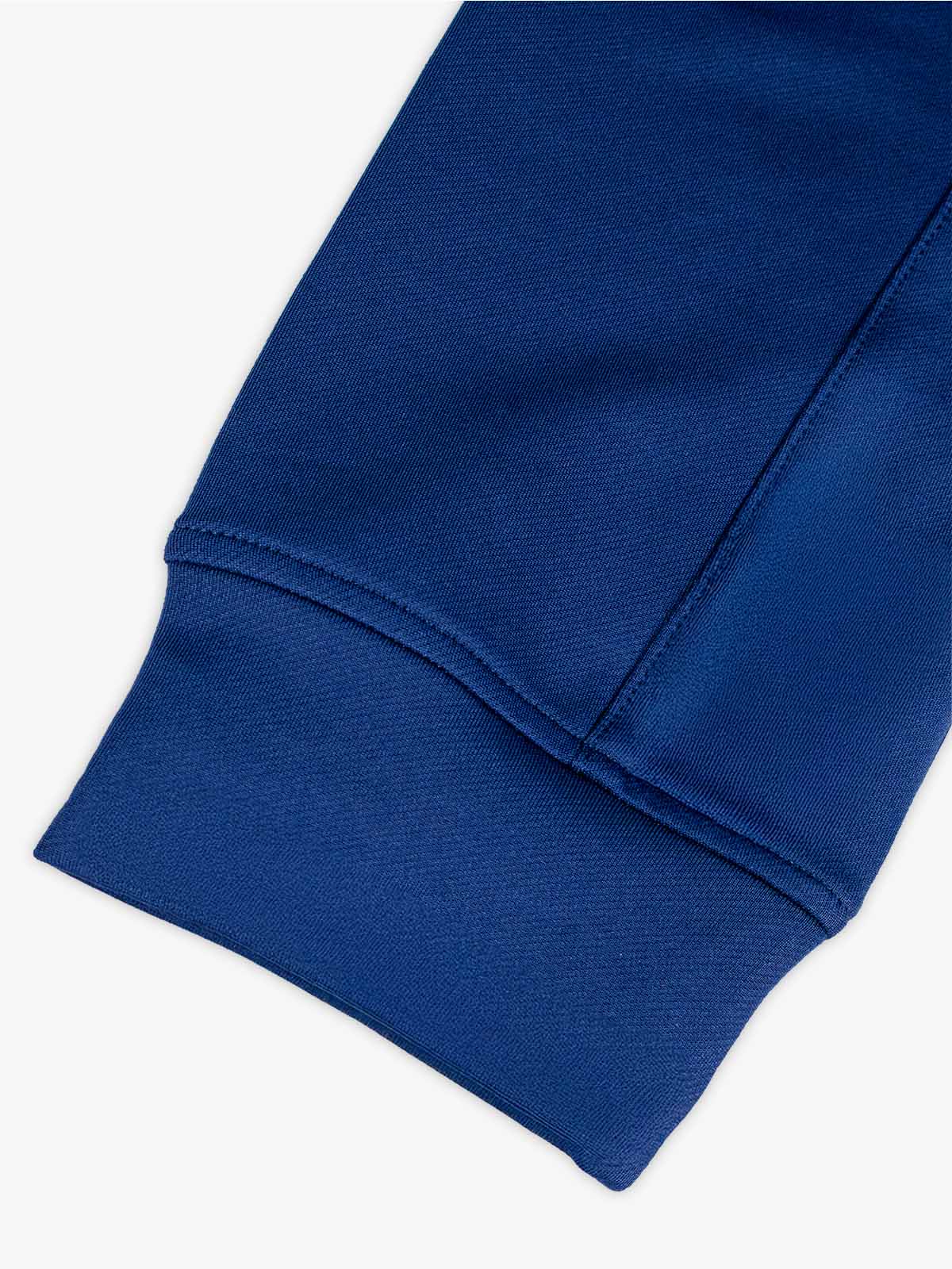 avec focus 2 navy blue track jacket – sleeve cuff