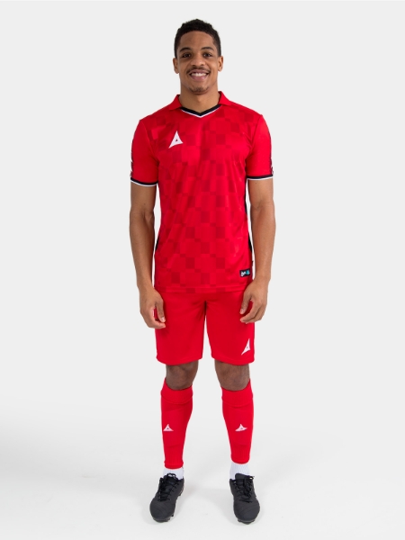 Athletic fit red football jersey by Avec Sport