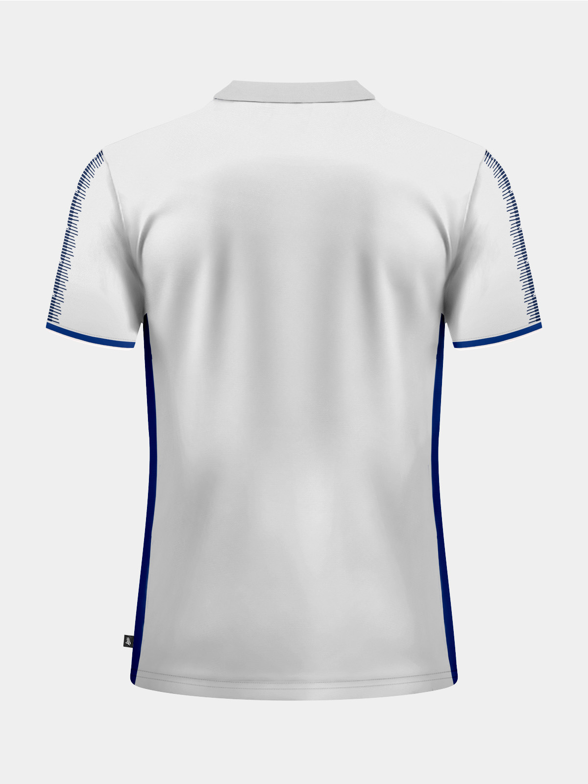 sq pro jersey grey with navy trim back view