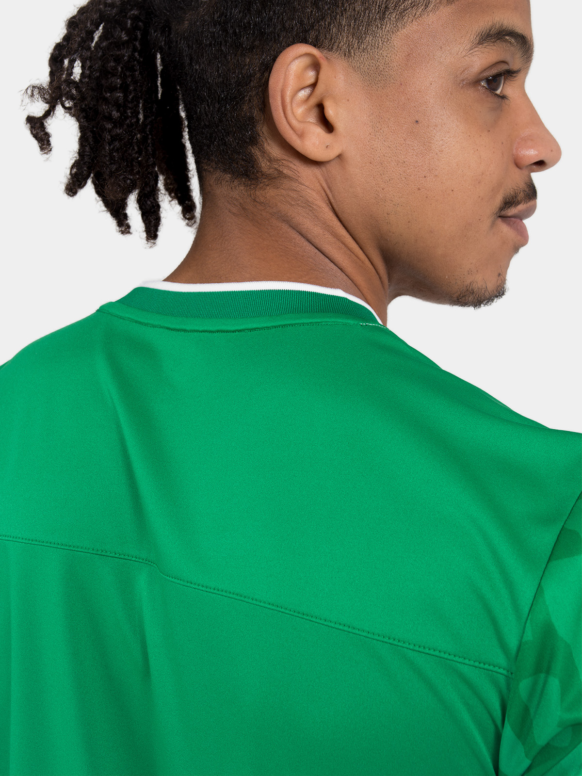 picture of pro intent hoop jersey - green/white
