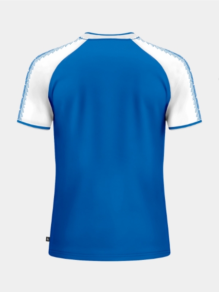 Clean back view of the Royal Blue Heritage Jersey, ready for club sponsor and player numbering.