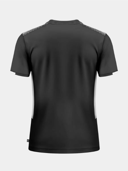 Back view of the Anthracite training shirt, designed for a professional and cohesive club look.