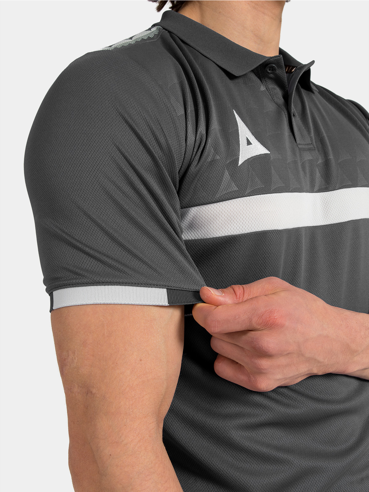 picture of evolve pro tech polo - anthracite