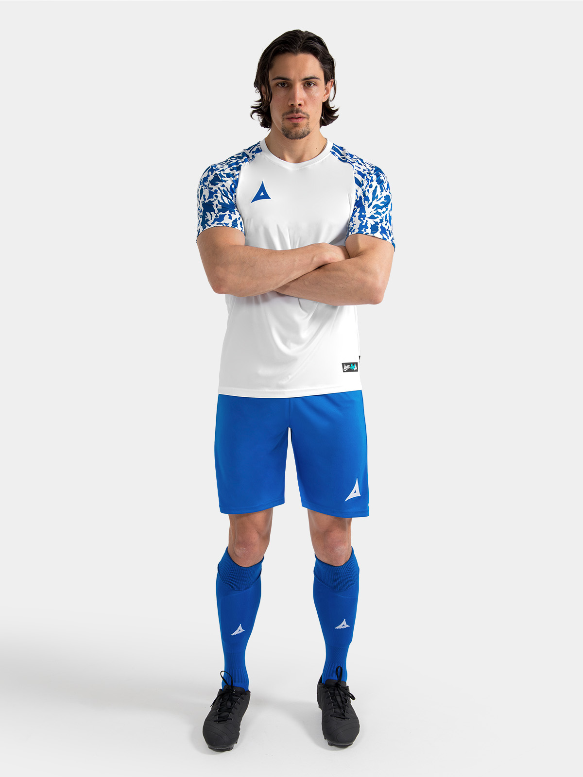 picture of classic pro jersey - white/royal