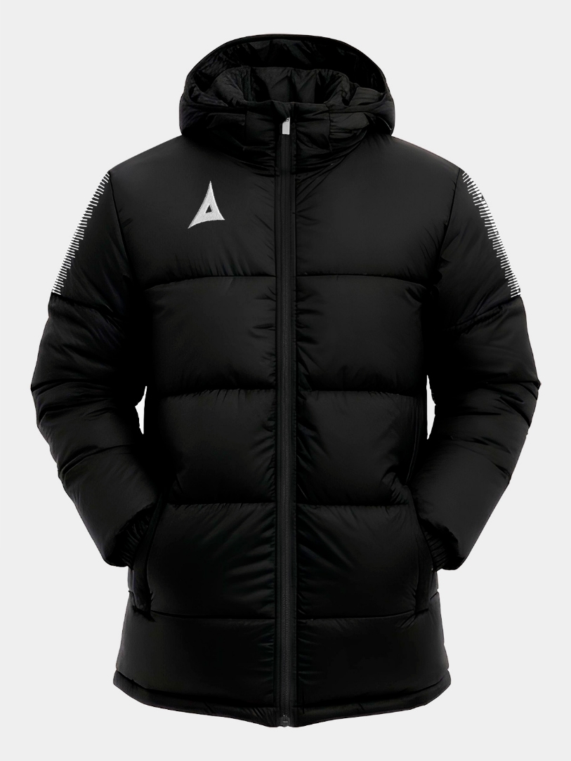 Avec Evolve Pro Padded Jacket in Black – front view