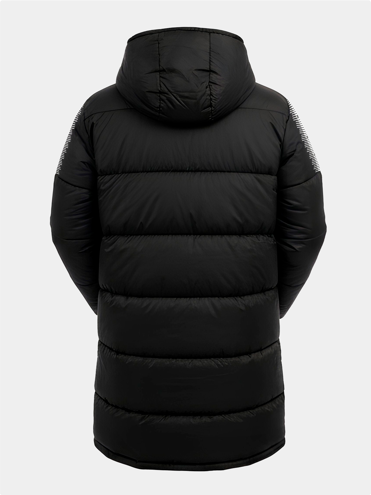 picture of evolve pro padded bench jacket - black