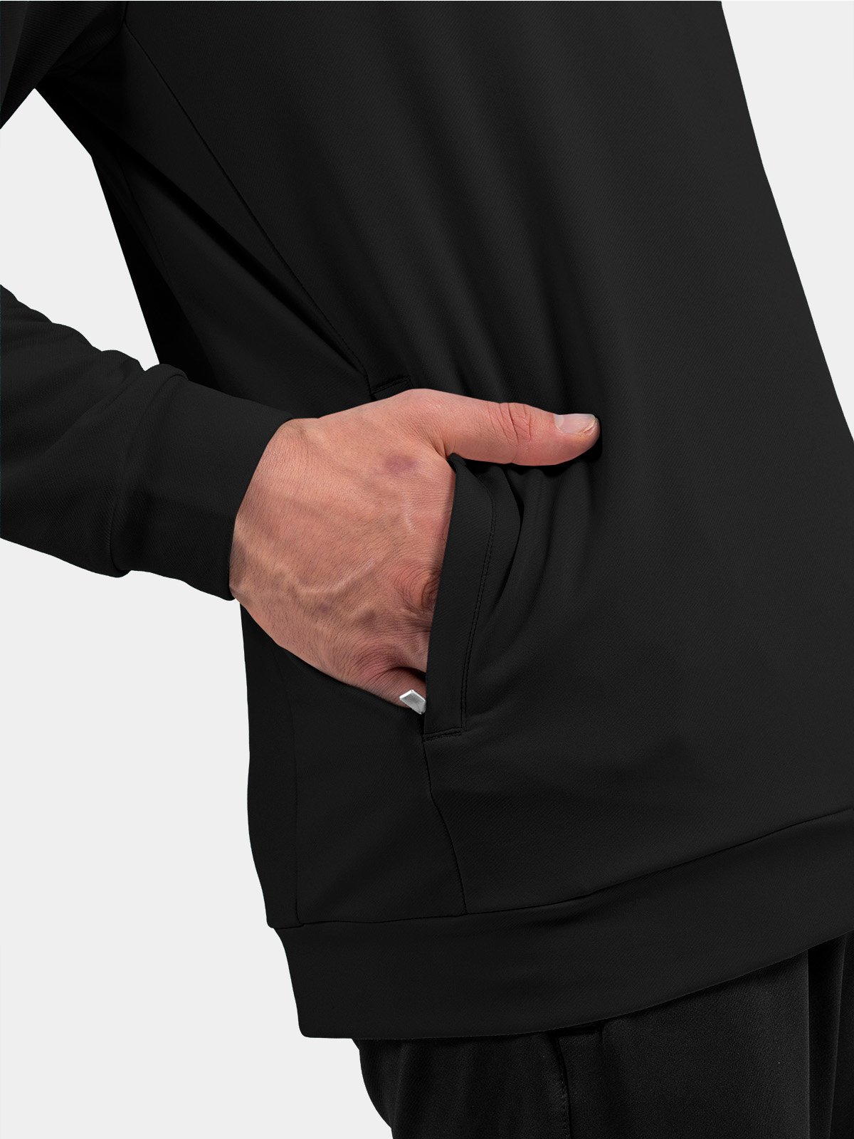 picture of focus 2 qz hoodie - black