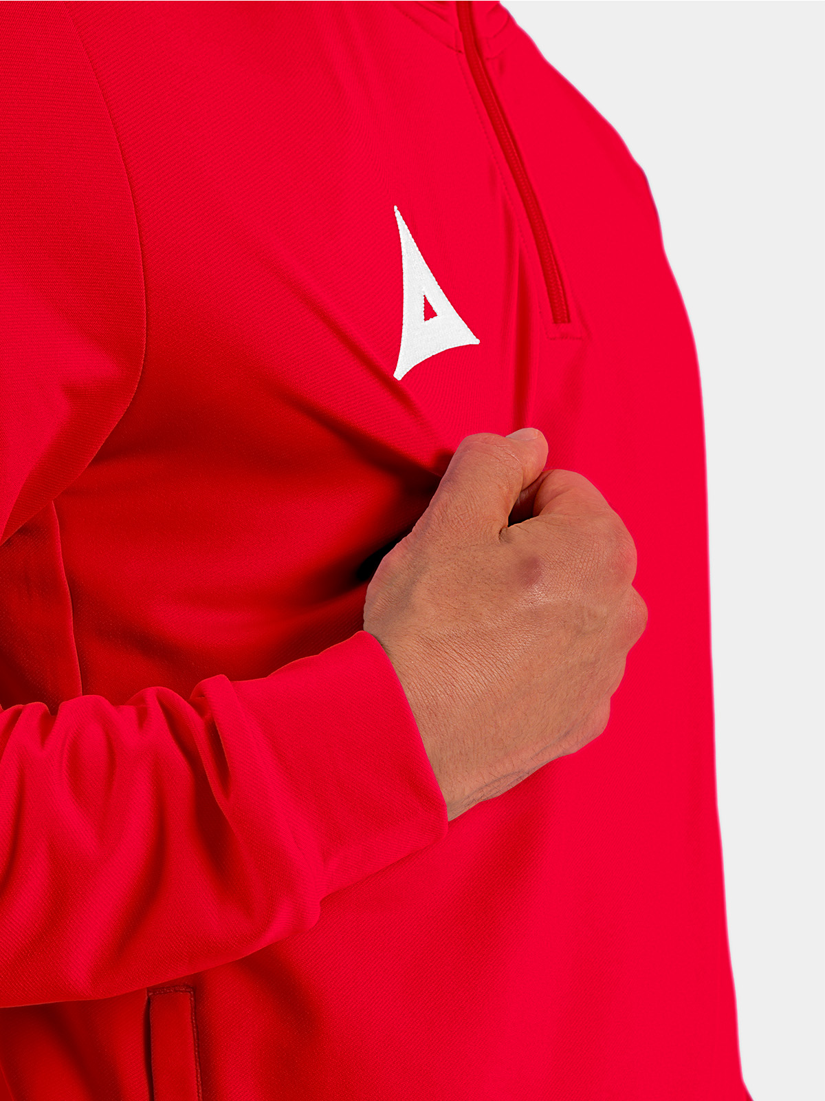picture of focus 2 qz hoodie - red