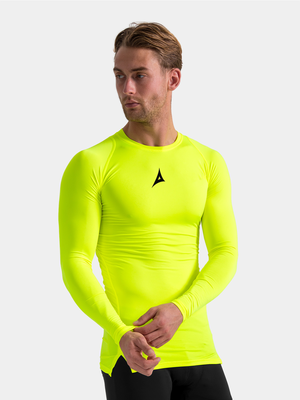 picture of bodyfit jersey - neon yellow