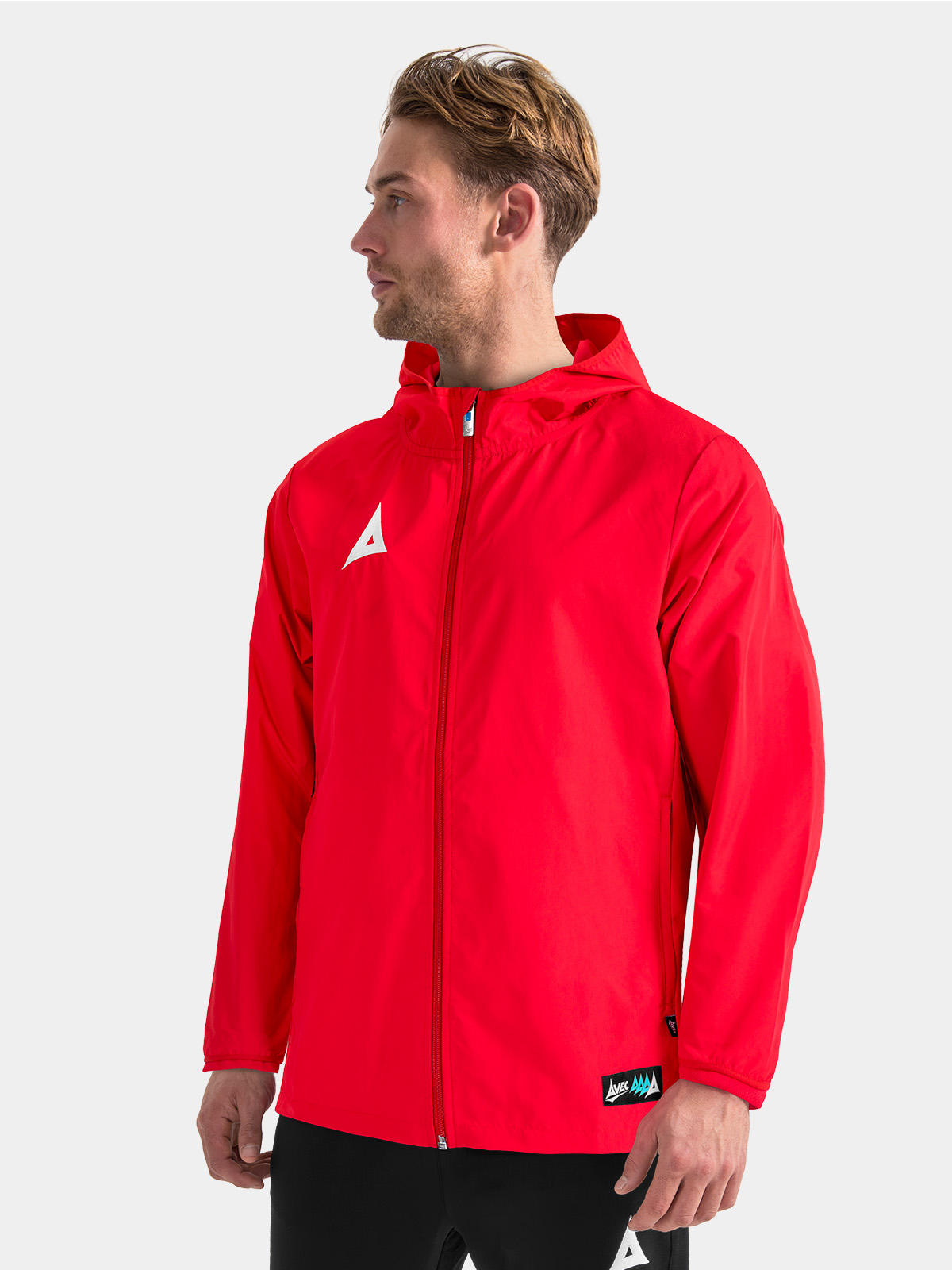 picture of focus 2 shell jacket - red