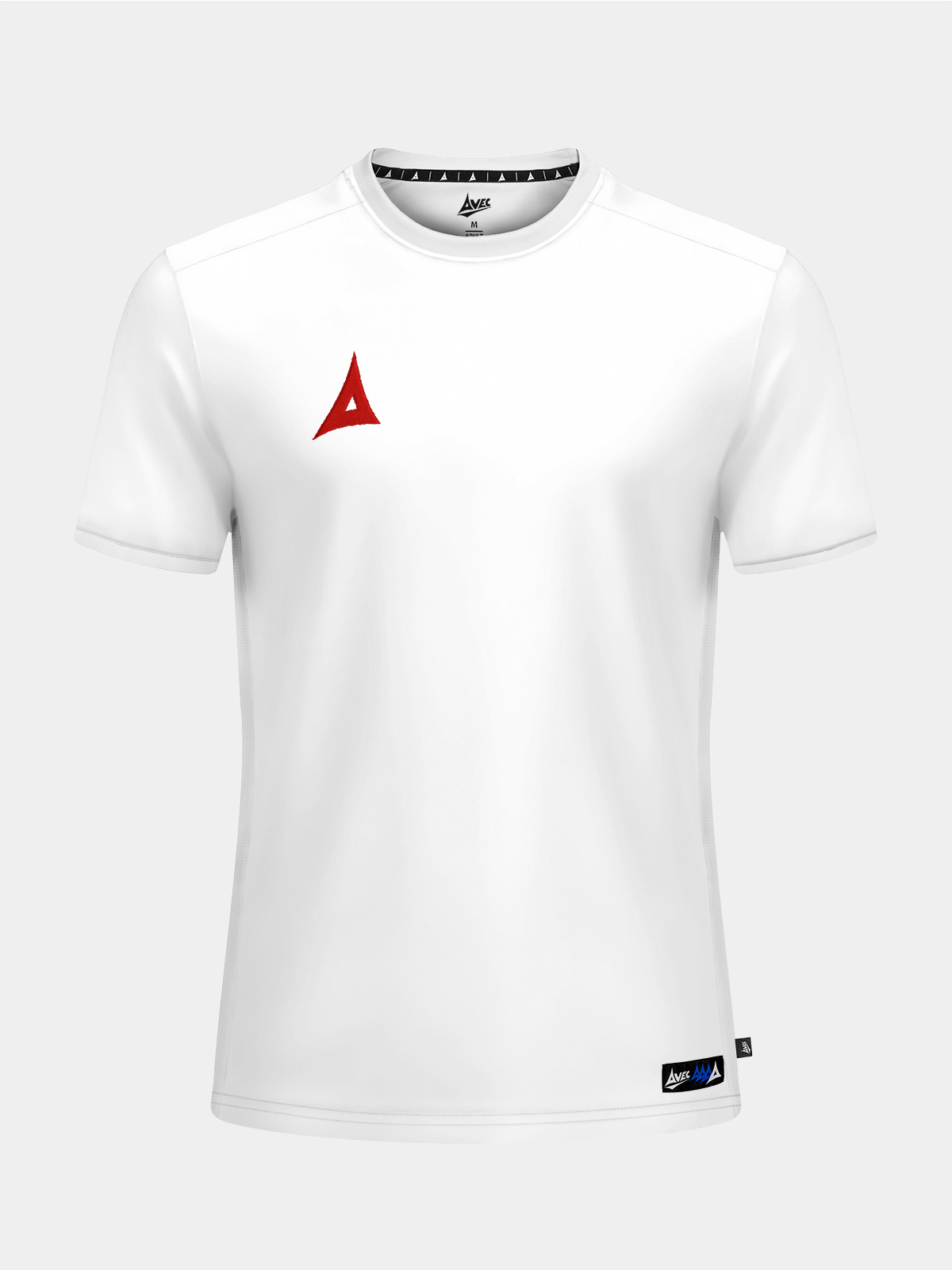 picture of focus 2 classic jersey - white/red