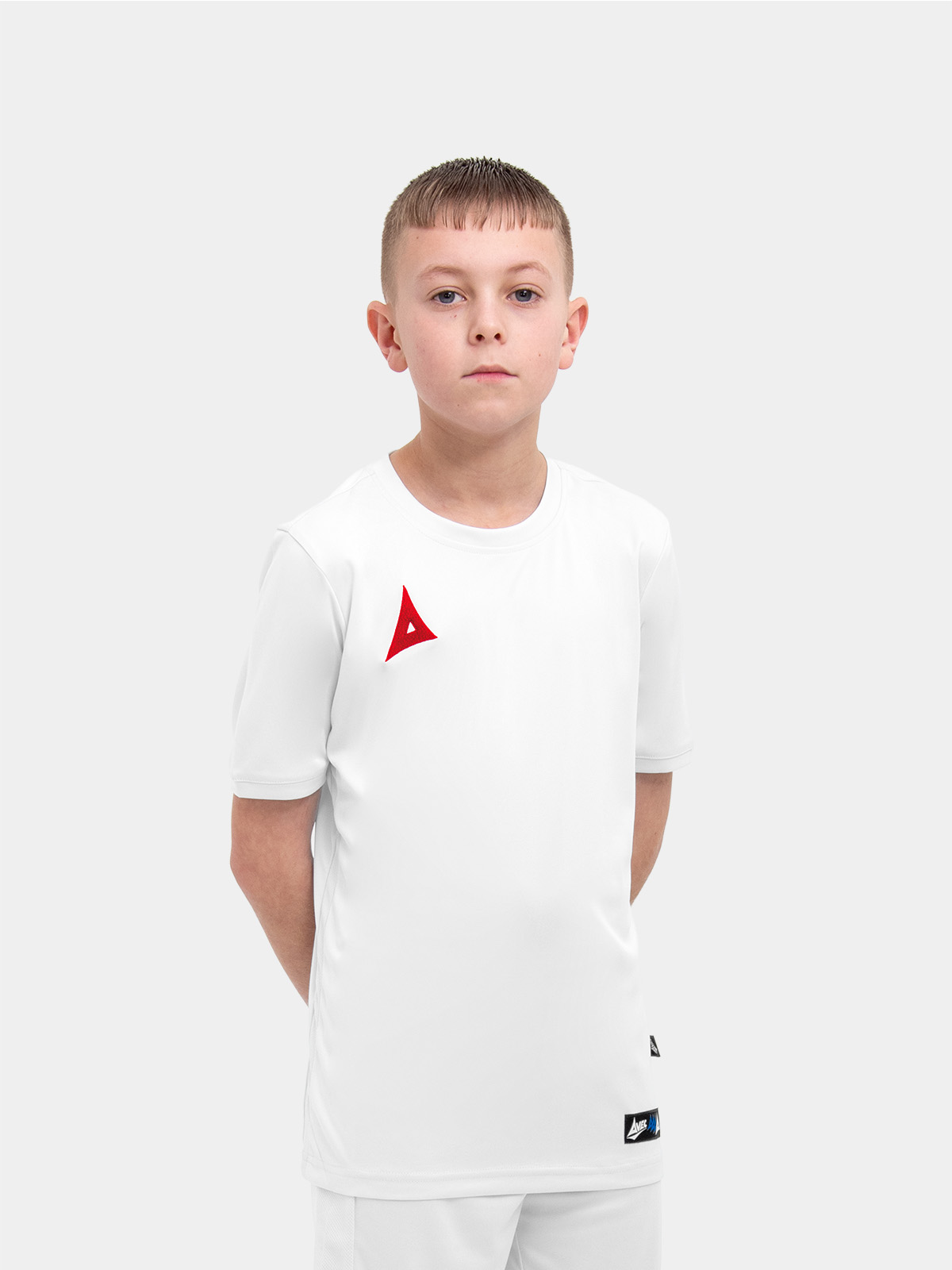picture of focus 2 classic jersey - white/red