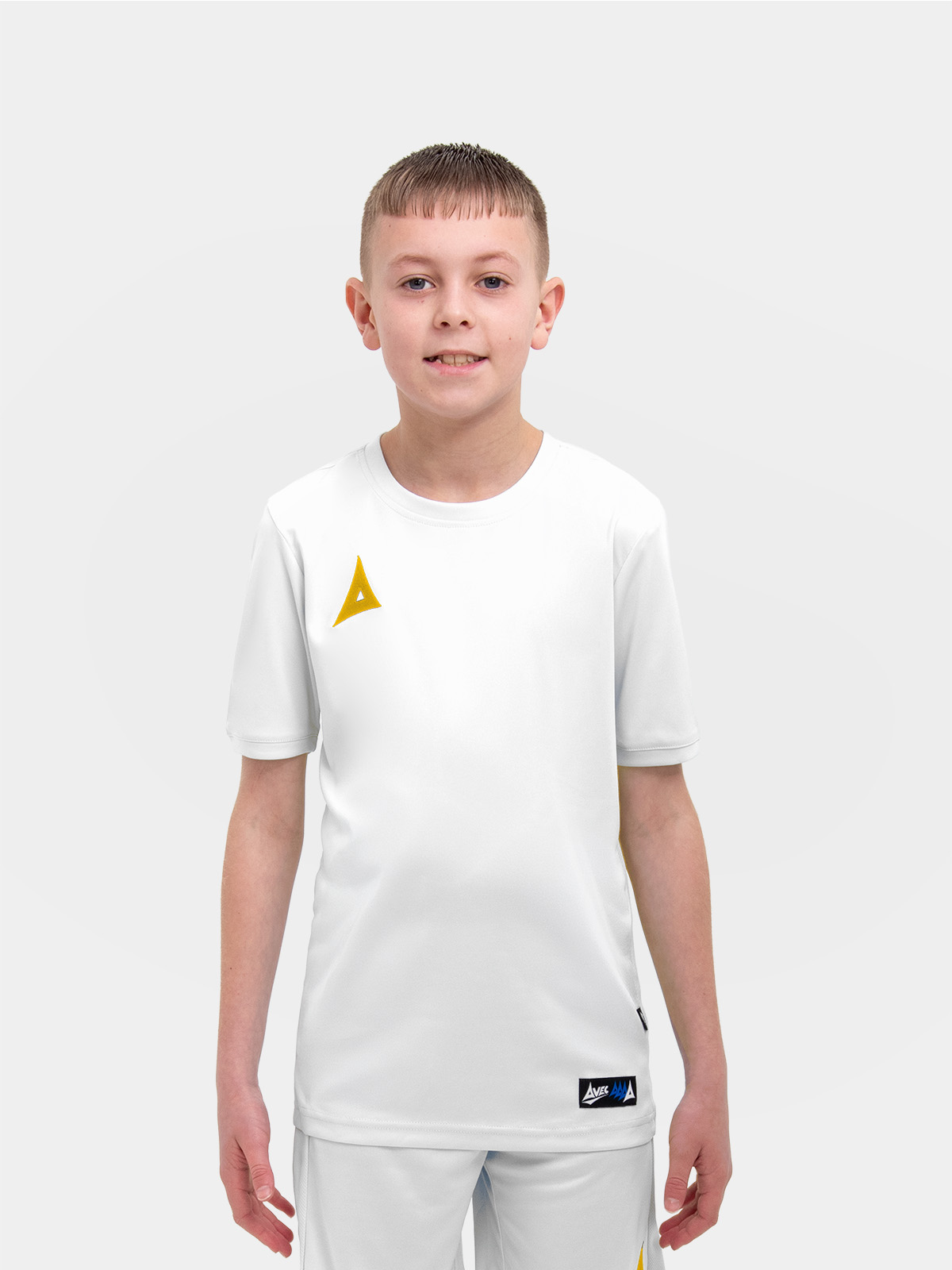 picture of focus 2 classic jersey - white/yellow