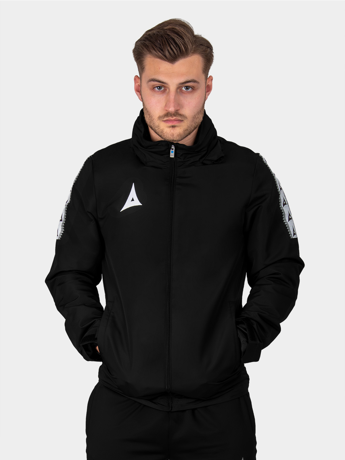 picture of evolve rain jacket - black