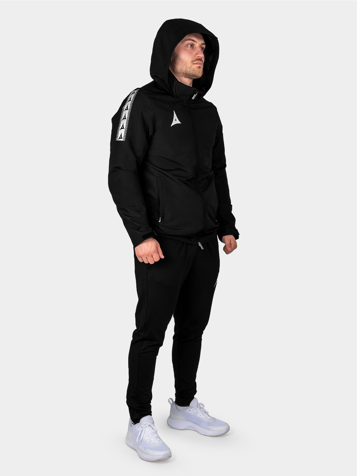 picture of evolve rain jacket - black
