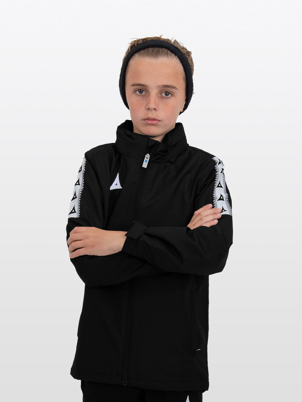 picture of evolve rain jacket - black