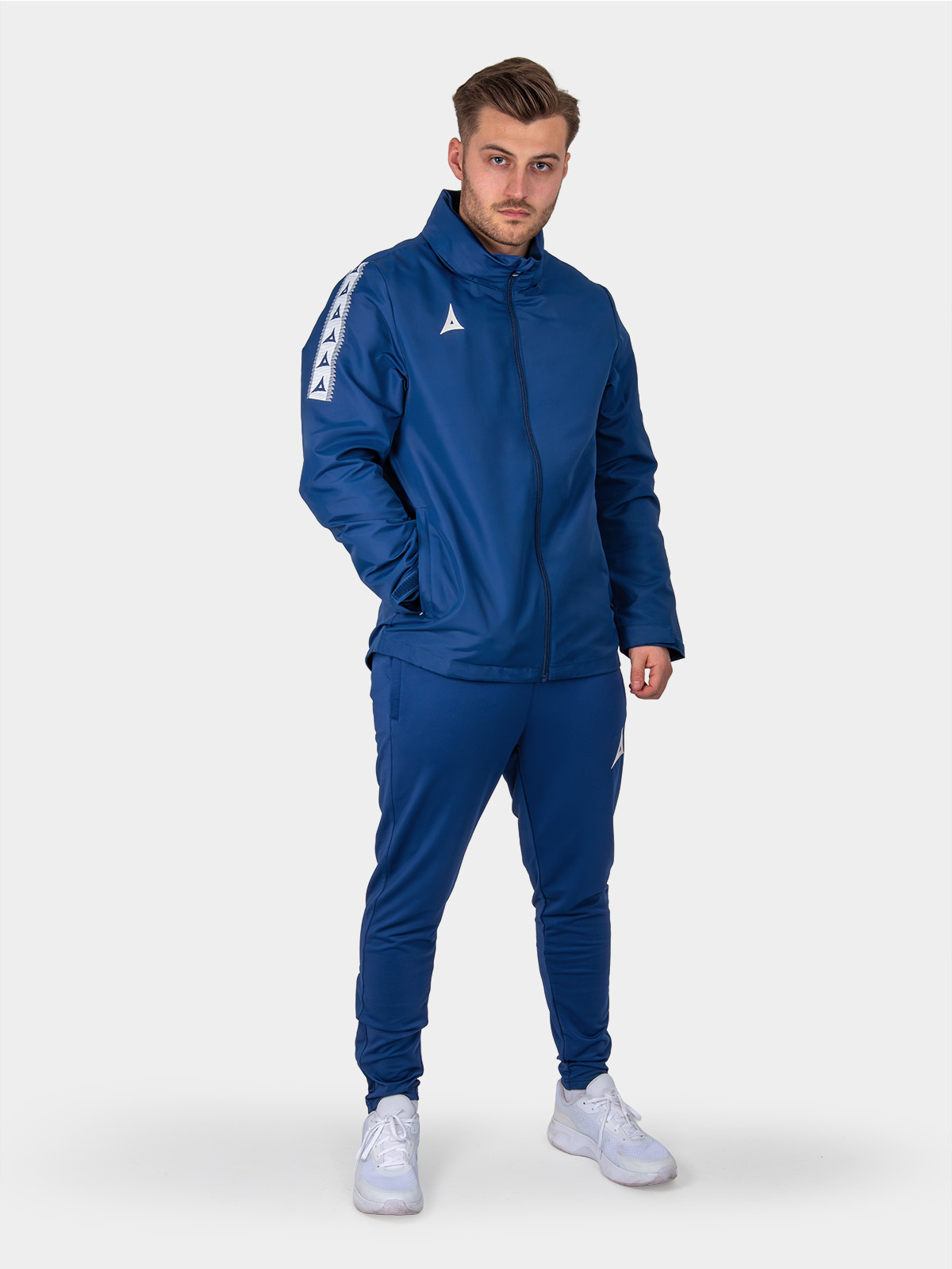 picture of evolve rain jacket - navy