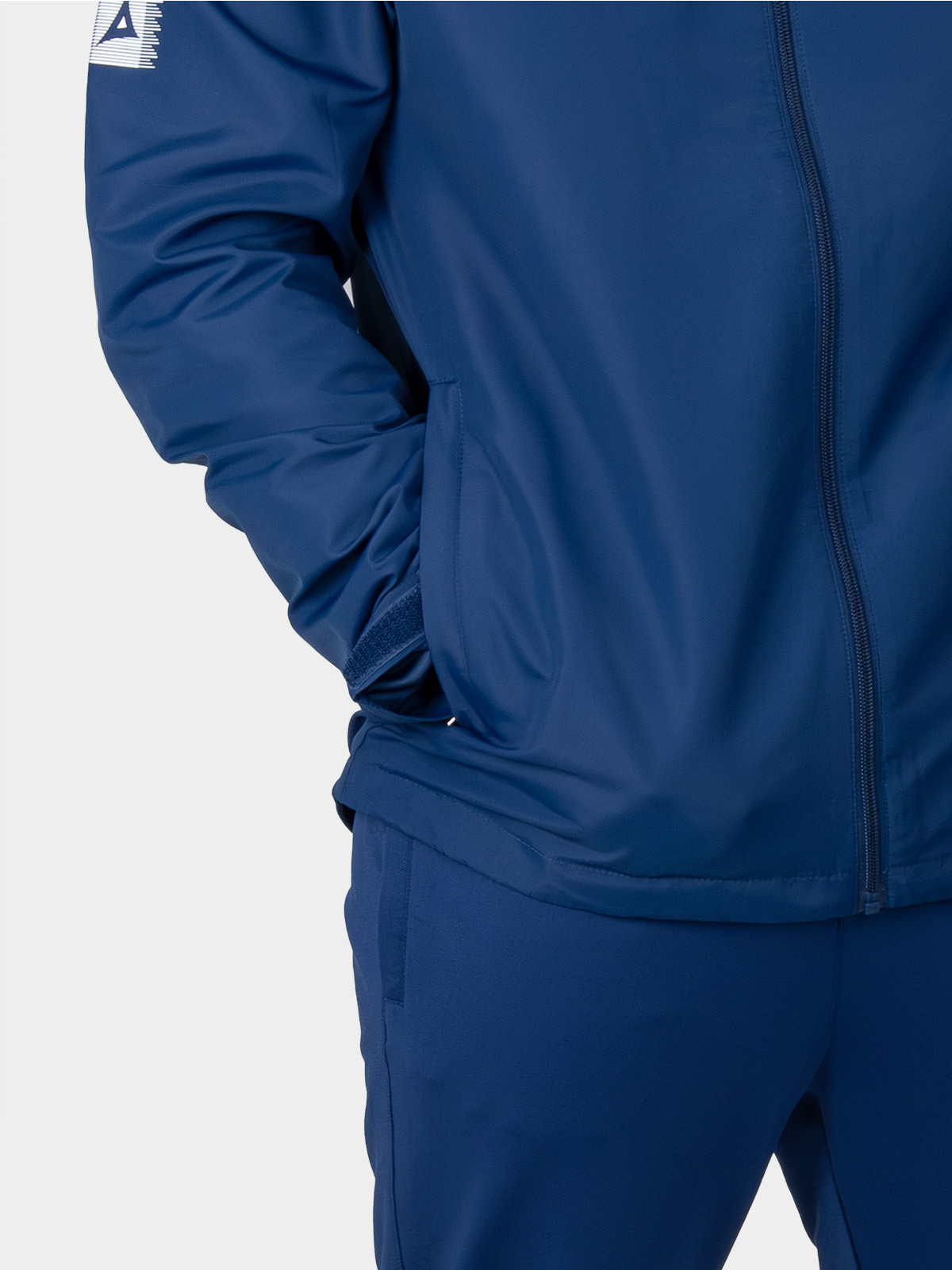 picture of evolve rain jacket - navy