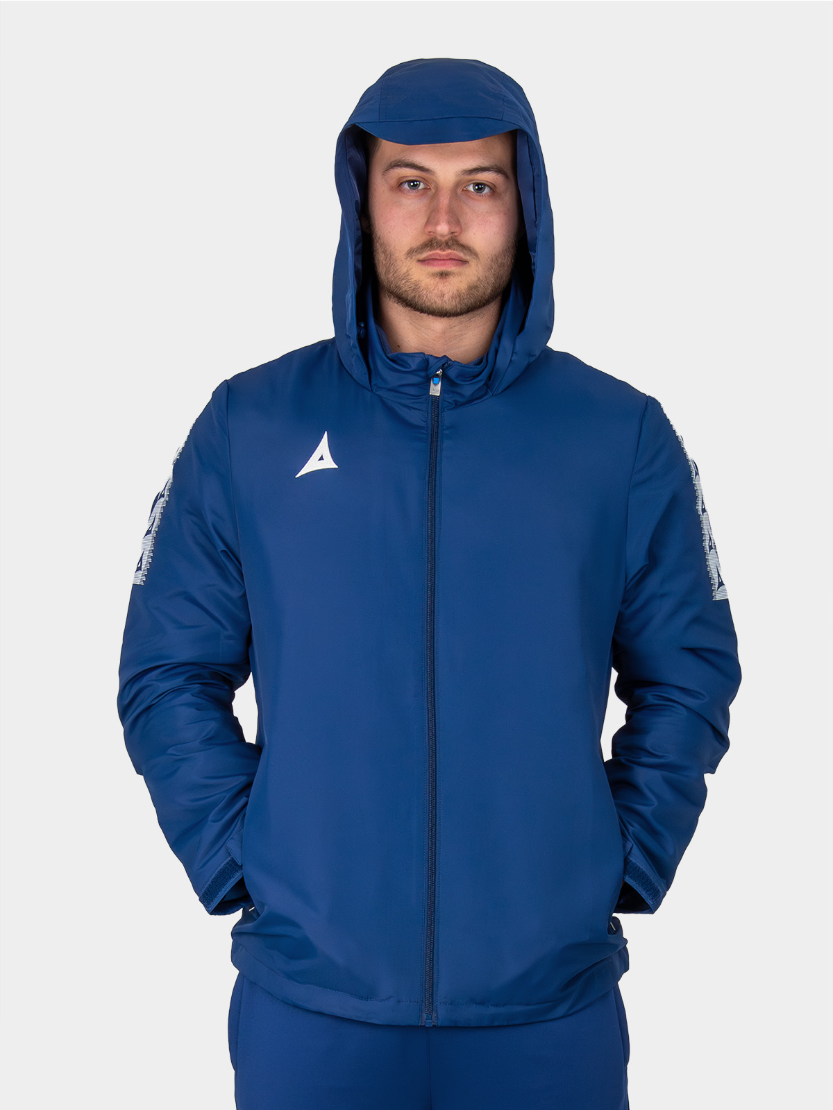 picture of evolve rain jacket - navy