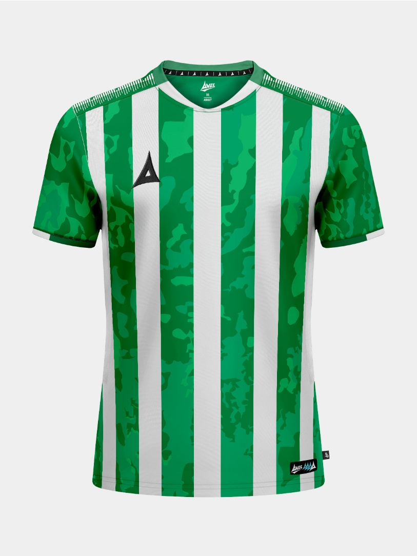 Picture of PRO INTENT STRIPE JERSEY - GREEN/WHITE