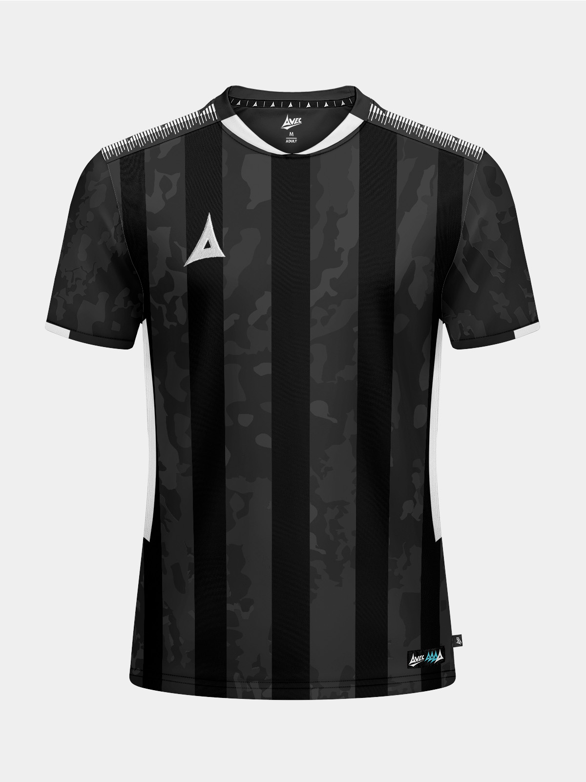 picture of pro intent stripe jersey - anthracite/black