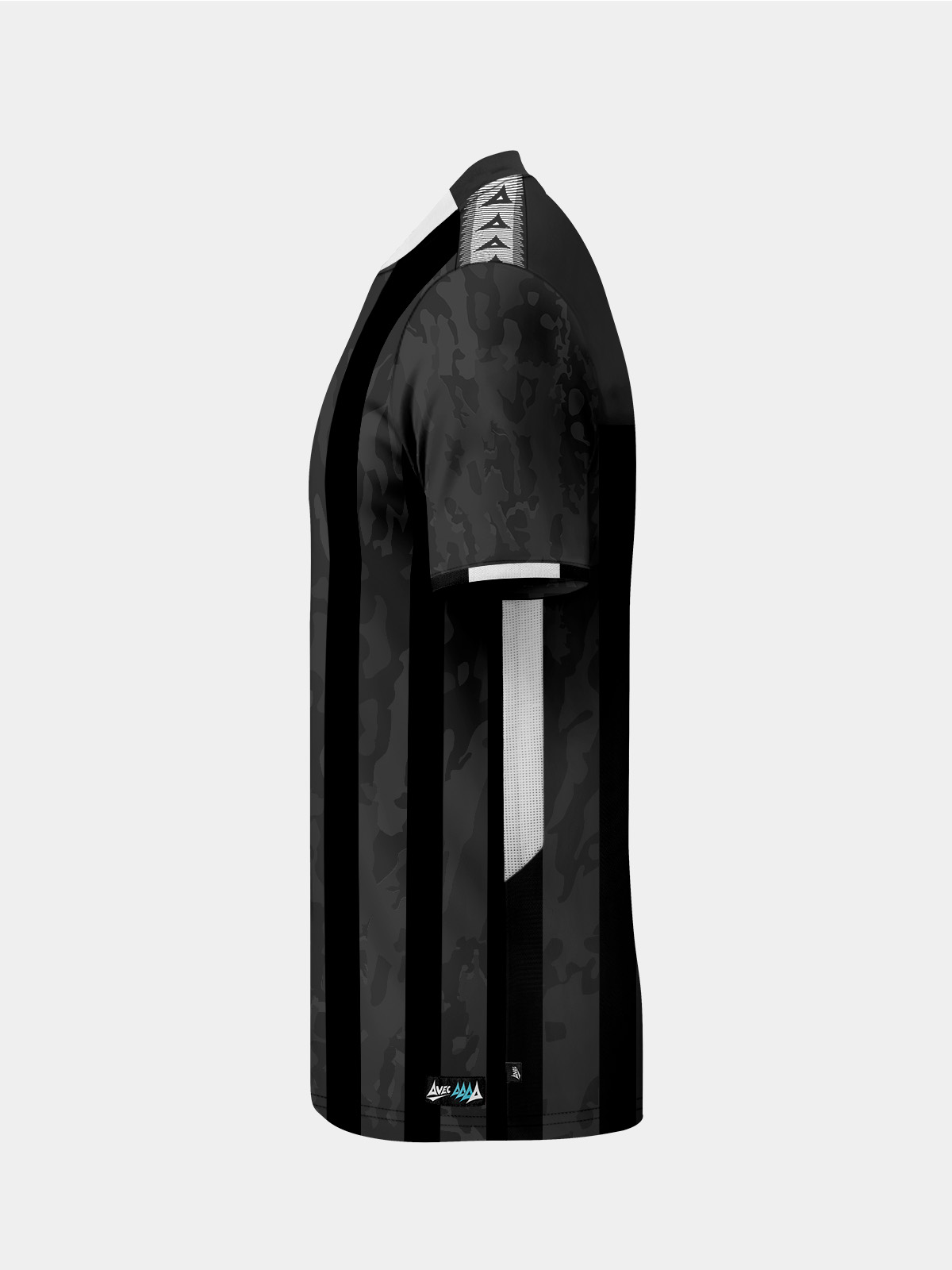 picture of pro intent stripe jersey - anthracite/black