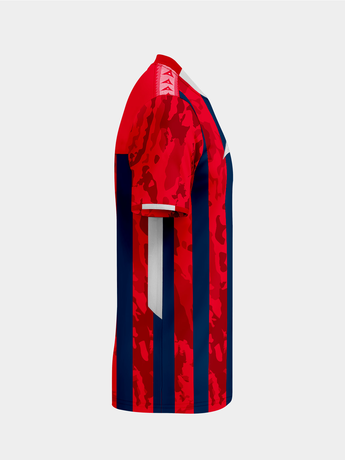 picture of pro intent stripe jersey - red/navy