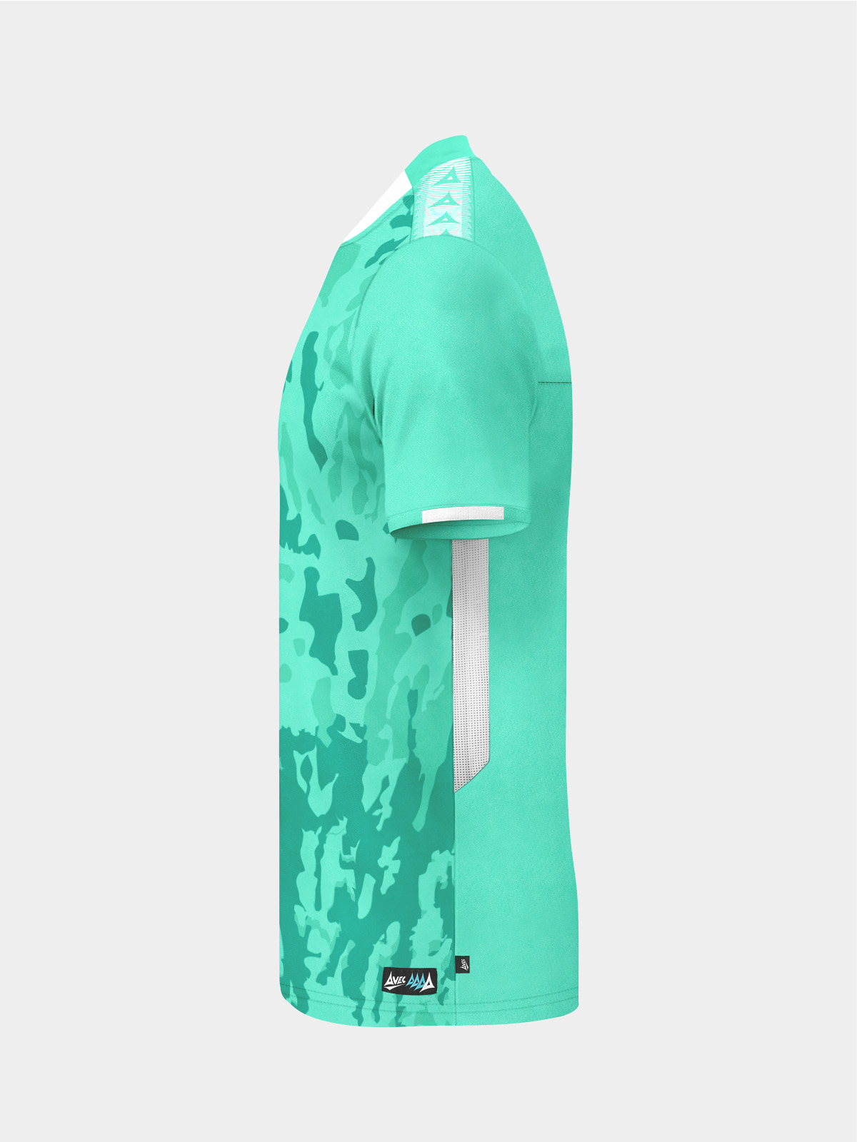 picture of pro intent jersey - hyper green/white
