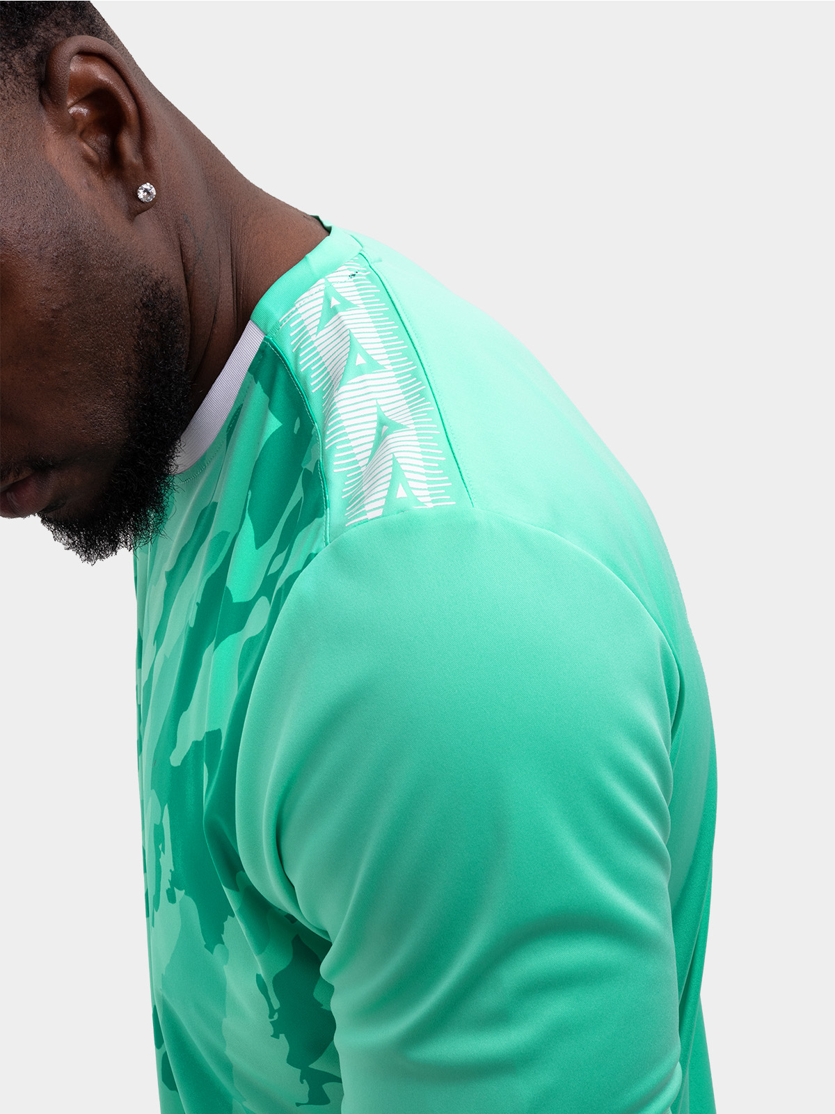 picture of pro intent jersey - hyper green/white