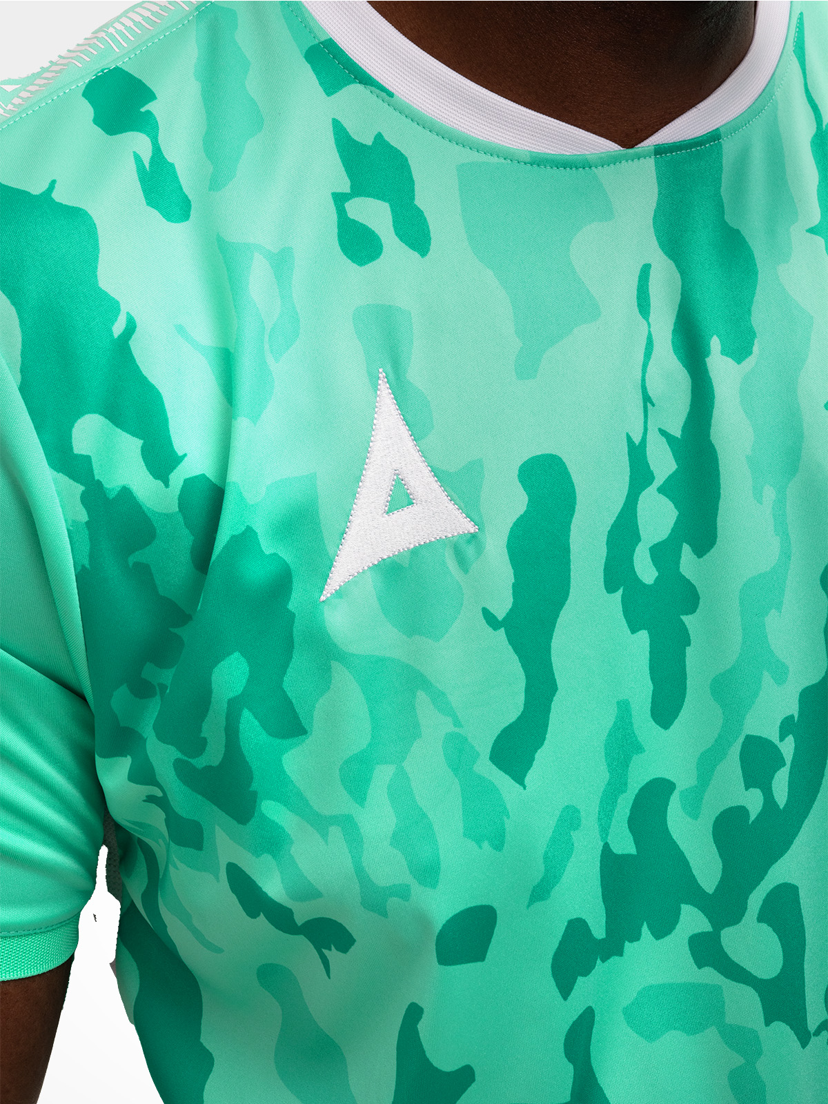 picture of pro intent jersey - hyper green/white