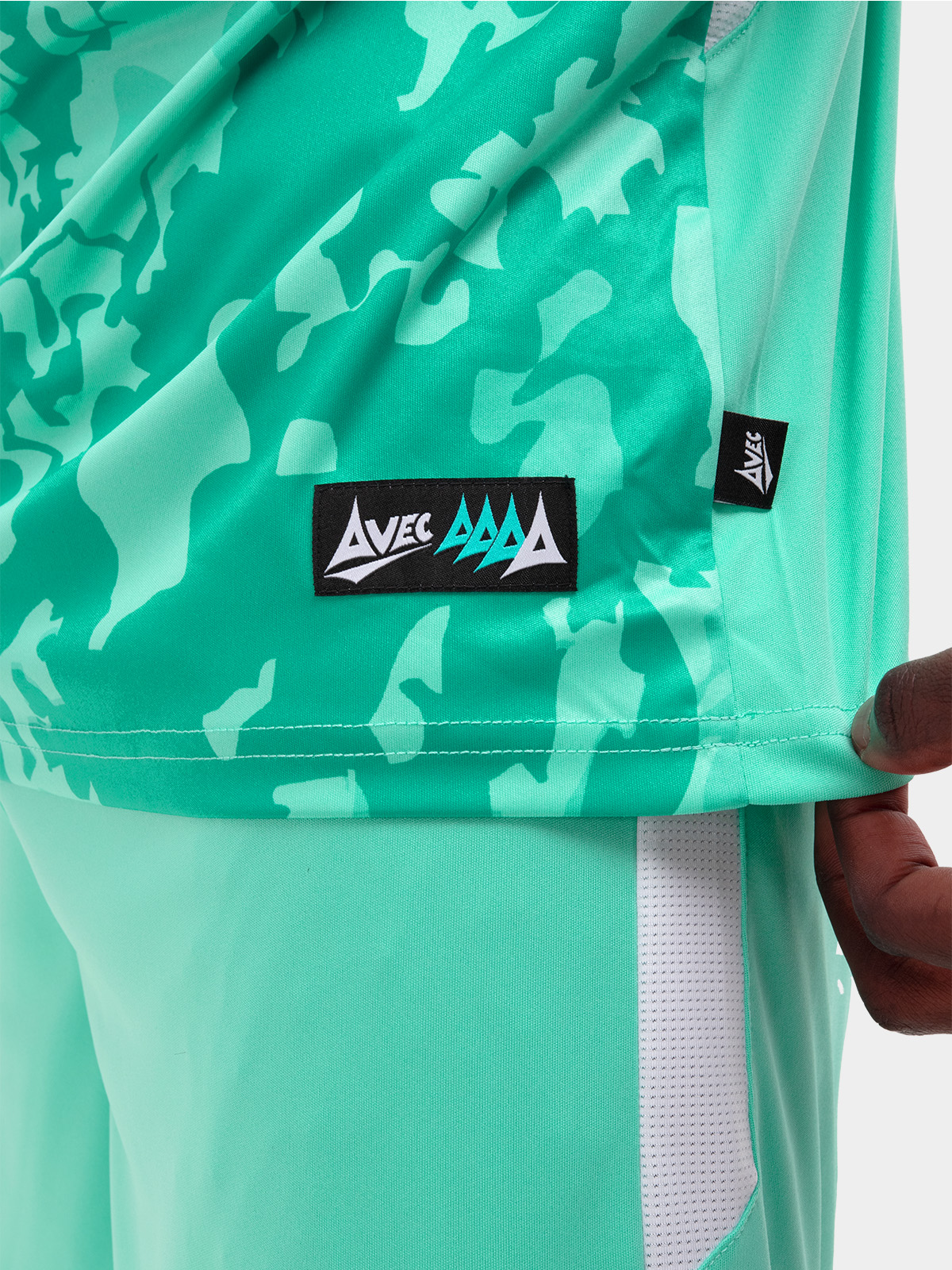 picture of pro intent jersey - hyper green/white