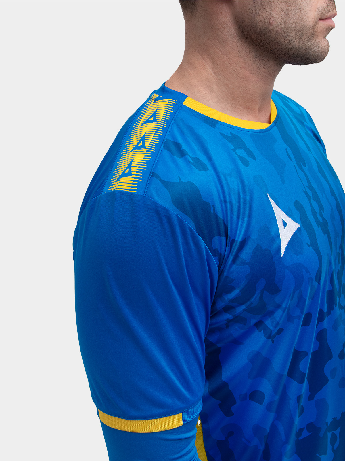 picture of pro intent jersey - royal/yellow